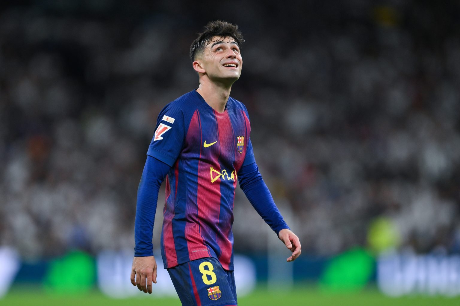 Pedri was taken off at half-time. (Photo by David Ramos/Getty Images) Pedri was taken off at half-time. (Photo by David Ramos/Getty Images)