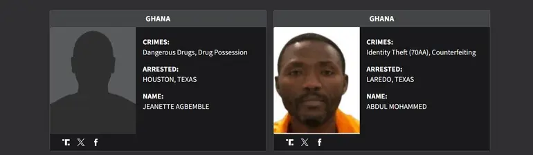 Ghanaians on US 'worst of the worst' crime list facing deportation